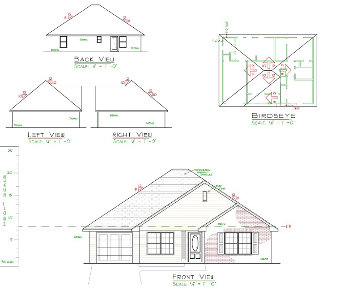 Weenonah Elevations View