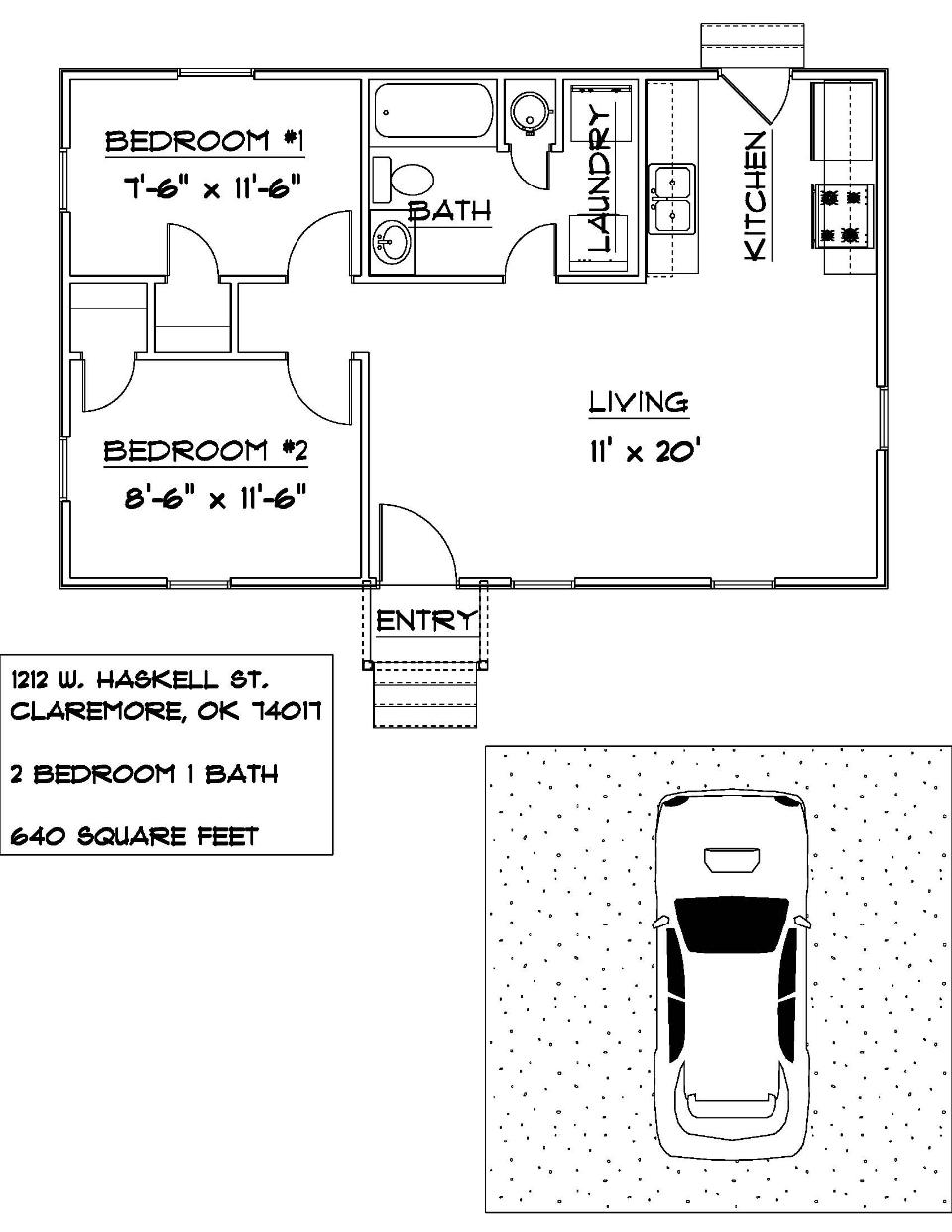 Floor Plan - 1212 Cozy Home