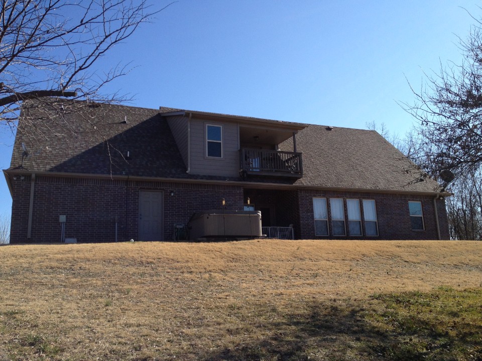 Rear Elevation View Balcony